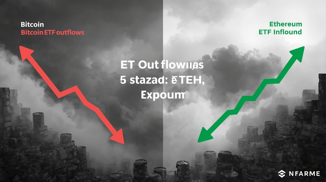 ETF Outflows Surge: BTC & ETH ETF Exodus Continues