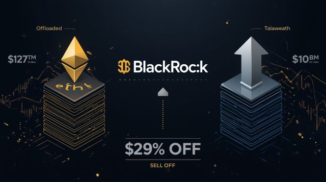 BlackRock Crypto Sell-Off: $195M ETH and $102M BTC