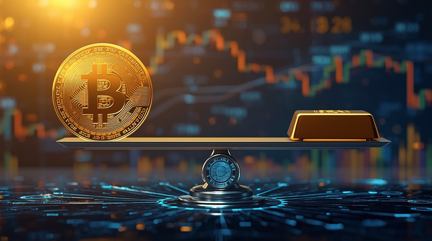 Bitcoin Becoming Digital Gold: BTC Volatility Nears Gold