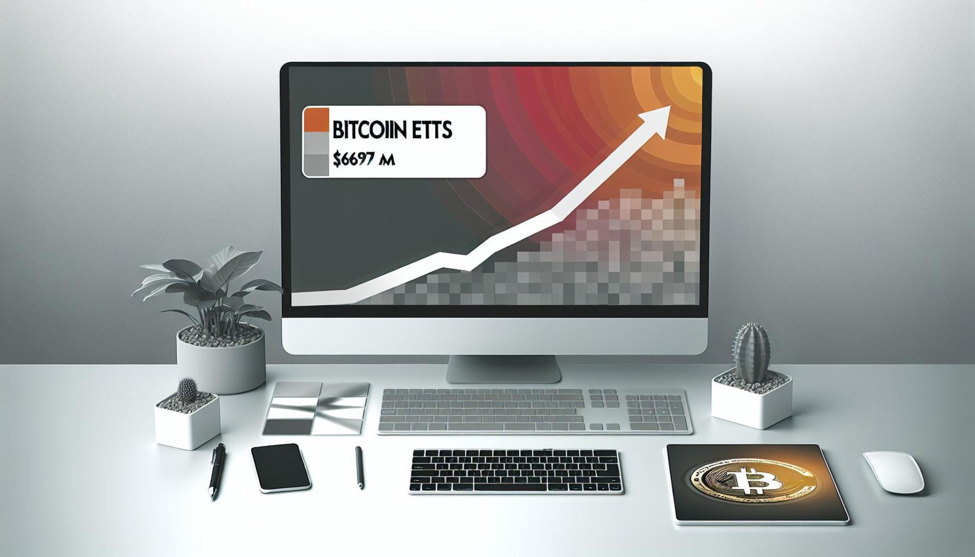 Bitcoin ETFs Surge: $697M in Investments on Day Two of 2026 Trading